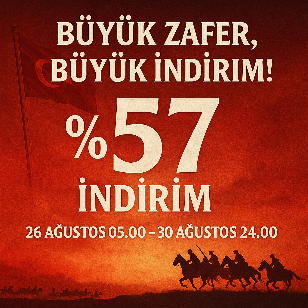 Büyük Zafer'in 105. Yılında Eşsiz Bir Kampanya!
